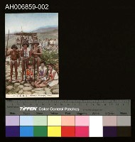 藏品(雅美族男女明信片 (昭和年))的圖片